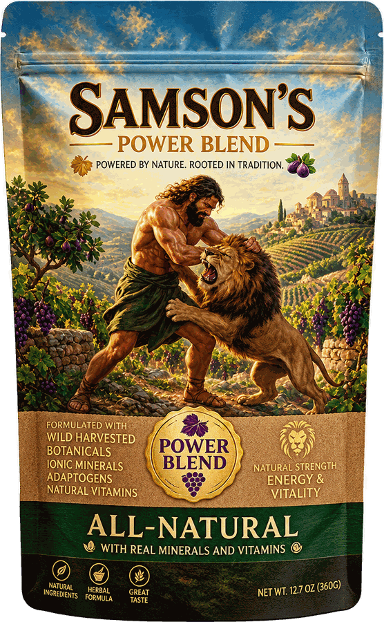 Samson’s Power Blend pouch